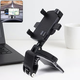 Universal Car Dashboard & Desk Phone Holder clip mount