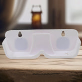 Adhesive Sunglass Holder mounted on wall