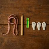 6-in-1 Wall Hanging & Measurement Tool Kit laid out
