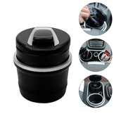 Portable Car Ashtray with Blue LED Light