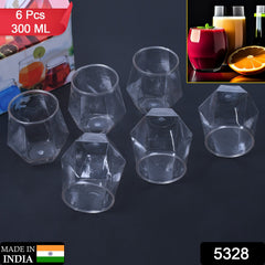 Crystal clear beer glass
