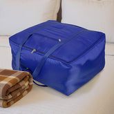 Blanket storage bag for clothes and bedding