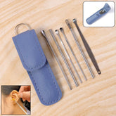 6-in-1 Stainless-Steel Ear Cleaning Tool Kit (1 Pc)