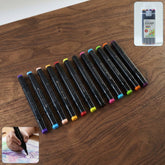 Acrylic Dual Tip Marker Watercolor Pen Set