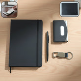 Premium 4 in 1 travel essentials stationery combo set
