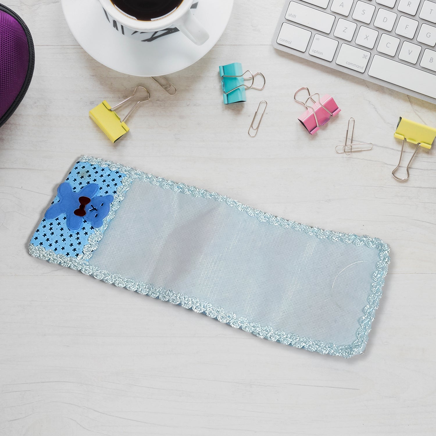 Cartoon Cloth Big Remote Control Cover in 24x8cm