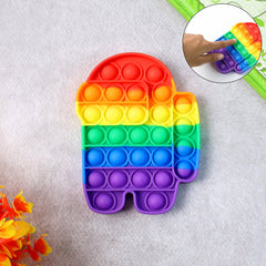 Premium Astronaut Silicone Pop It Fidget Toy