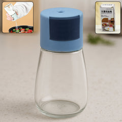 Glass salt dispenser for cooking