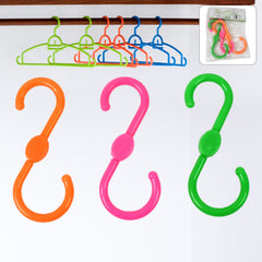 Set of 3 HangEase S Hooks for Kitchen and Closet