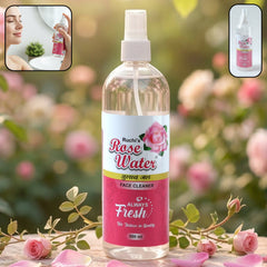 Rose Water Face Cleanser Spray Bottle (1 Pc, 500 ML)