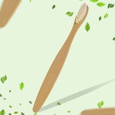 Eco-friendly bamboo toothbrush with ultra soft bristles