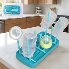 Baby Feeding Bottle Drying Rack with removable tray