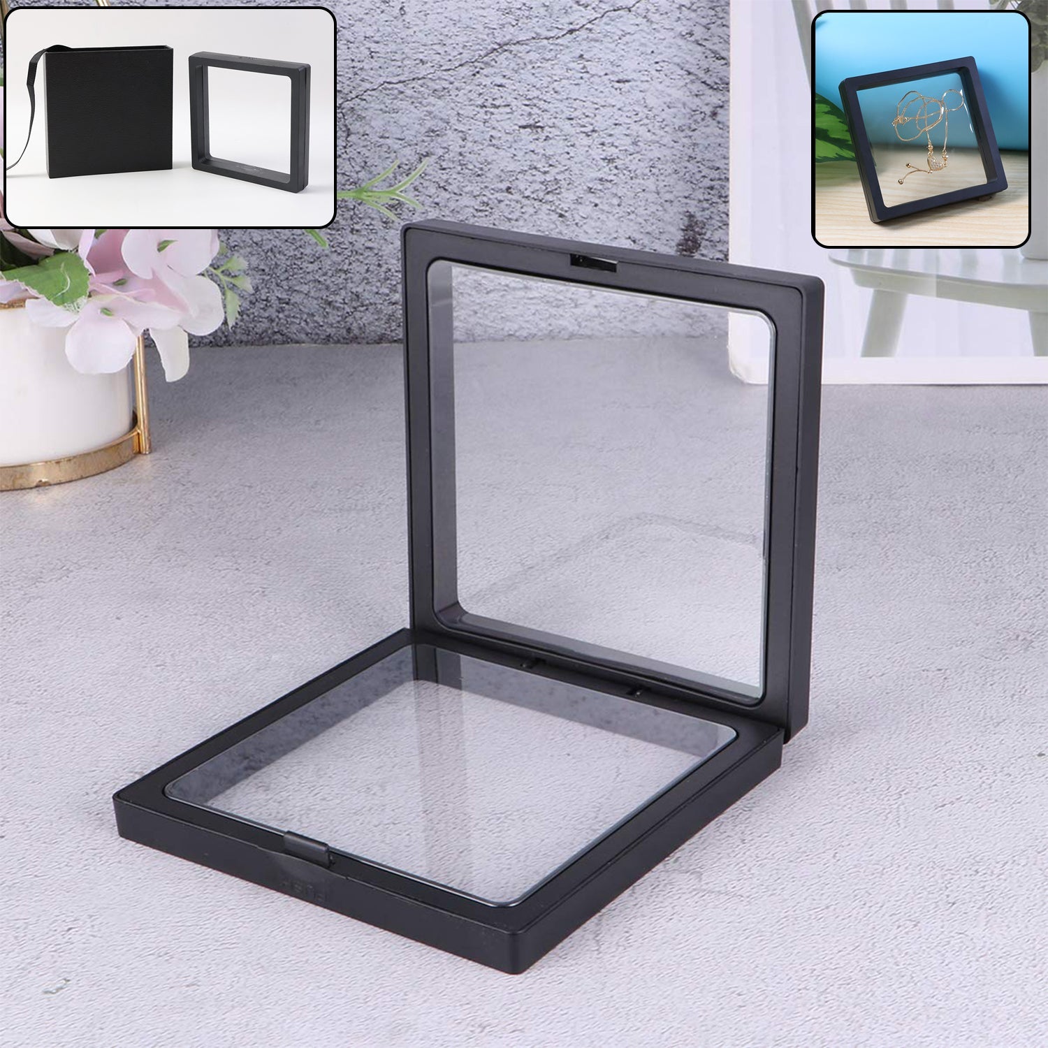 Decorative Transparent Jewellery Display Box