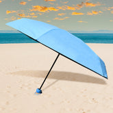 Compact 5-Fold Umbrella with Capsule Case