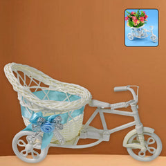 BloomCycle decorative bicycle flower vase