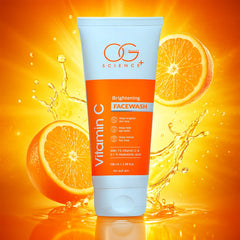 OG Beauty Vitamin C Brightening Facewash bottle