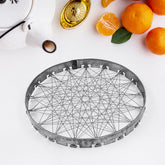 Stainless Steel Grill Jalli on gas stove