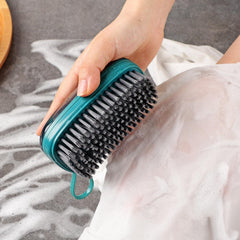 Top view of the hydraulic soap dispensing cleaning brush