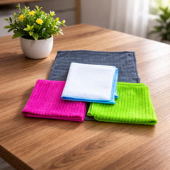 Microfiber Cleaning Cloth Set Display