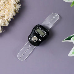 Portable digital finger tally counter front view