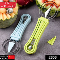 Fruit baller scooper tool with assembled handle