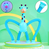 LED Giraffe Telescopic Fidget Toy with Suction Cups
