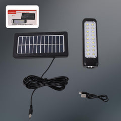 3 Modes Outdoor Indoor Hanging Solar Light with visible LEDs