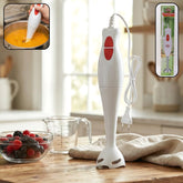 Electric Hand Blender Stick with stainless-steel blades