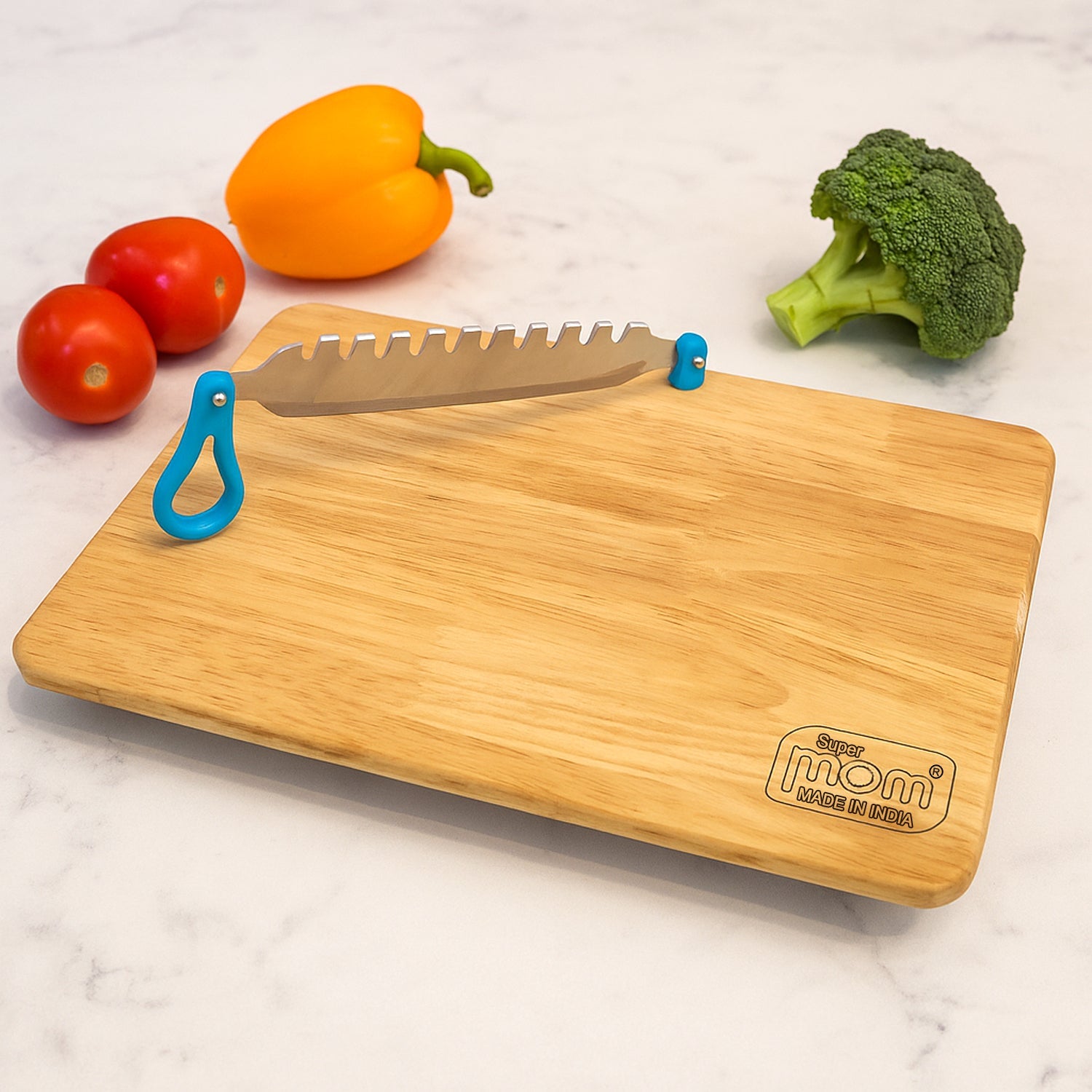 Supermom wooden cutting and chopping board