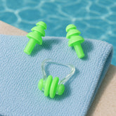 Swimming Earplugs and Nose Clip Set