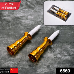 Set of 2 LED flameless candle lights ideal for weddings and parties