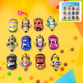 12-piece mini pull back car & aeroplane toy set for kids