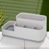 Plastic 5-Compartment Bathroom Desk Organizer Holder