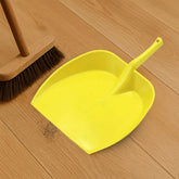 Ergonomic long handle dustpan, front view