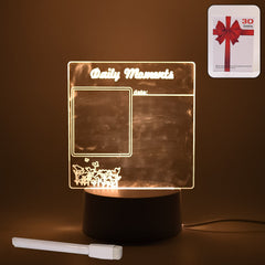 Creative Visualization Lamp 3 D Acrylic Decorative Lamp (1 Pc)