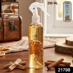 Sandal essence air freshener spray bottle