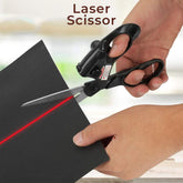 Laser-Cut Scissors with Clear Guide Line