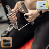 Gym Hand Grip Pads providing grip support for weightlifting