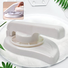 Plastic puri press maker front view for kitchen use