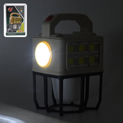 Sun Beam Lantern emitting bright light