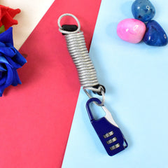 Titan Lock branding on dial padlock