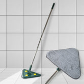 2-in-1 Extendable Triangle Mop front view