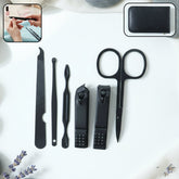 6 in 1 Professional Manicure & Pedicure Grooming Tool Set