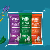 Pollic Kadam Concentrated Floor Cleaner Refill Kit with Measuring Bottle