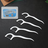 2-in-1 Portable Tooth Picks and Flosses in a resealable case