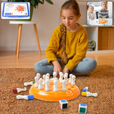 Plastic Brain Teaser Memory Chess Game with colorful pegs