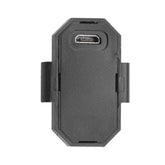 Mini LED strobe light showing multi-color illumination