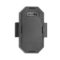 Mini LED strobe light showing multi-color illumination