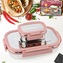 SteelSeal Lunch Box closed with locked lid