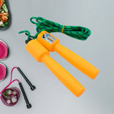 Jump Rope Electronic Counting Skipping Rope Adjustable Jumping Rope for Men, Women and Children,Fitness Jump Rope for Aerobic Exercise Like Speed Training, Endurance Training and Fitness Gym (2.5Mtr)